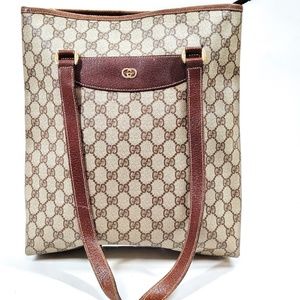 Authentic Gucci GG Supreme Canvas Tote